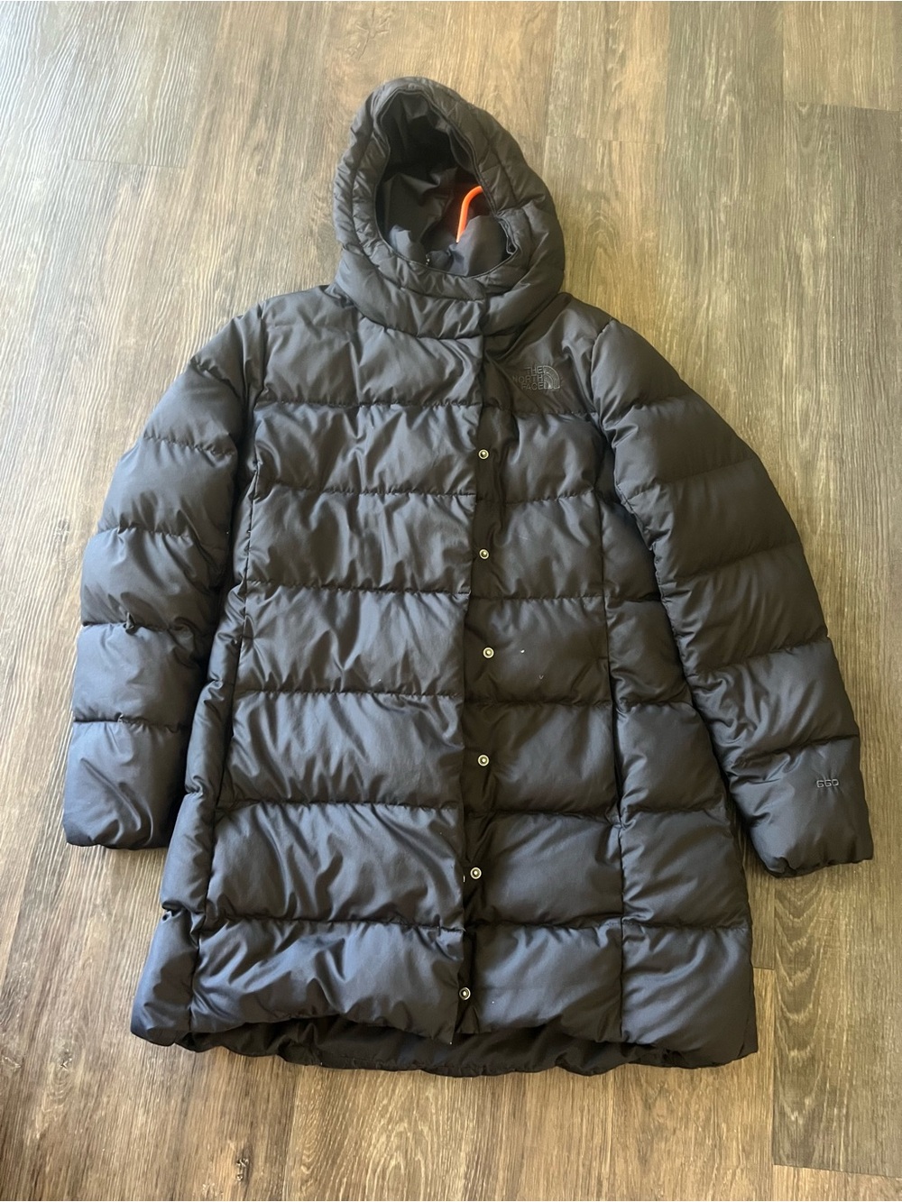 The North Face Women's Black Quilted Hooded Puffer Coat